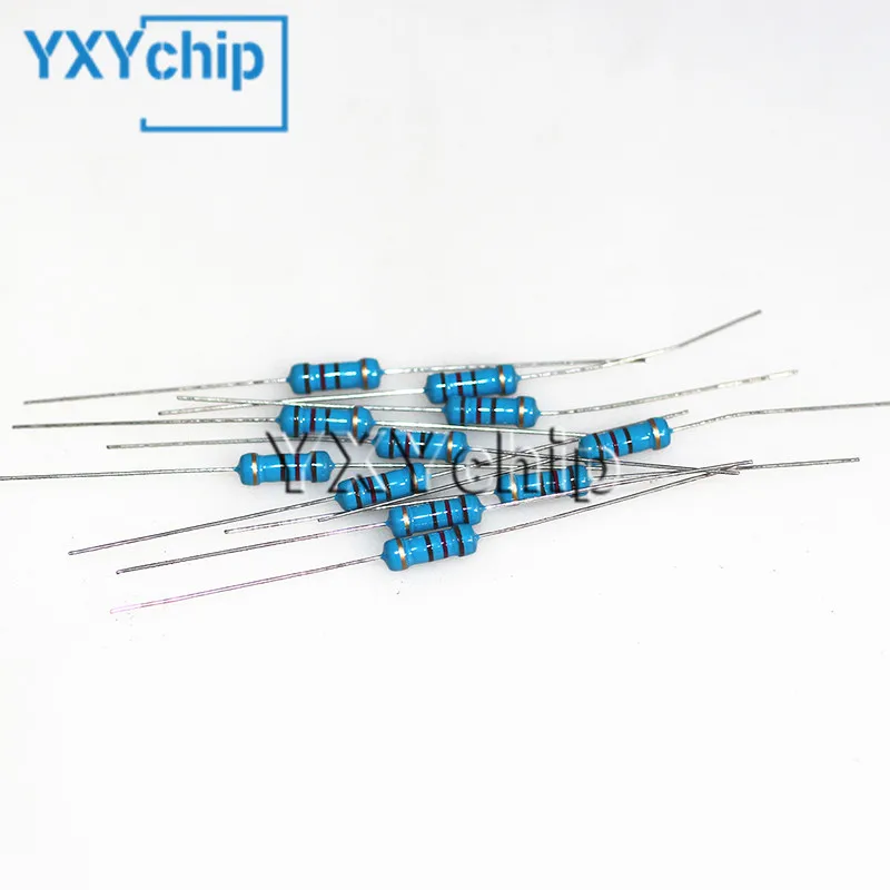100 pezzi di resistori a film di carbonio da 1/2 W 0,5 W 5% 1R - 10M 0R 10R 100R 220R 330R 1K 2,2K 4,7K 10K 22K 47K 100K 1M 0 10 100 220 330