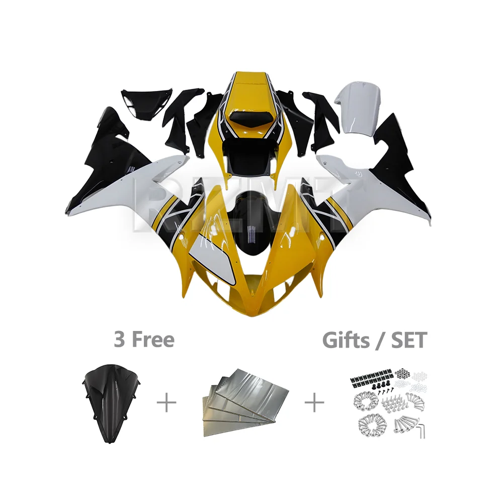 

Комплект обтекателя мотоцикла для YAMAHA R1 2002-2003 YZF YZF-R1, обтекатели из АБС-пластика, комплекты кузова, аксессуары высокого качества Y1003-112a