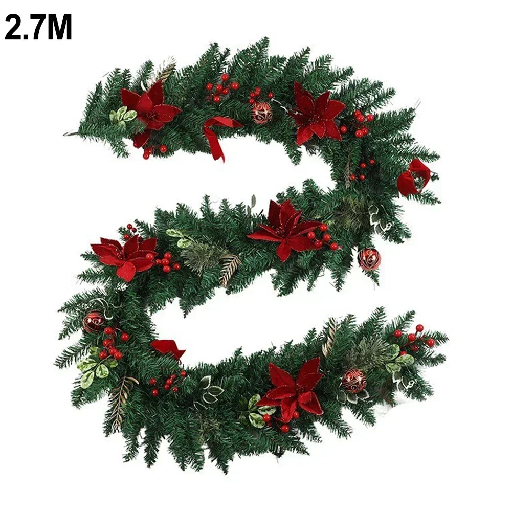 

Festive Home Decor Christmas Garland Festive Atmosphere Customizable Display Lightweight And Flexible For Christmas