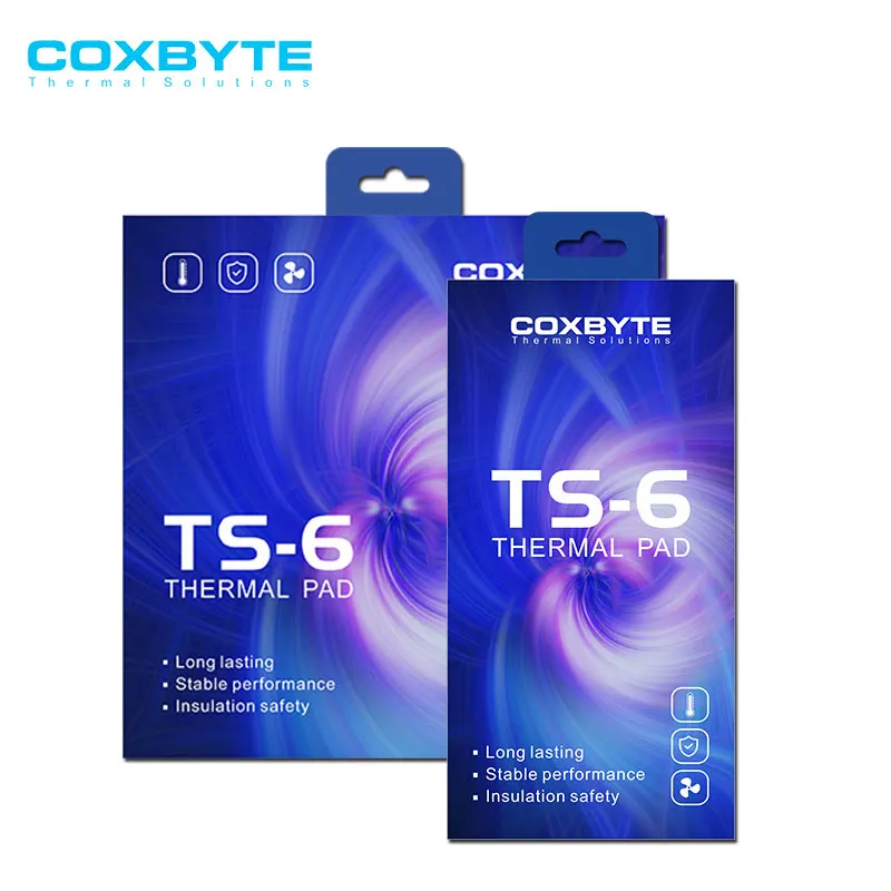 Imagem -06 - Coxbyte Dissipação de Calor Silicone Pad para Cpu Gpu Card Motherboard Ram Ssd Water Cooling Multi-size Pad Térmica 16w mk