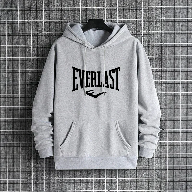 2026 Everlast Classic Men's Sweatshirt - Outdoor Sports Fitness Leisure Hooded Jacket - Fashion Premium Sport Shirt