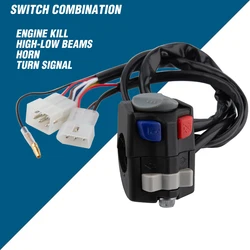Motorcycle Headlight Horn Signal Engine Kill Switch For Husqvarna FE 250 350 450 501 TE 125 150 250 300 2024-2025 TE CKD IKD PRO