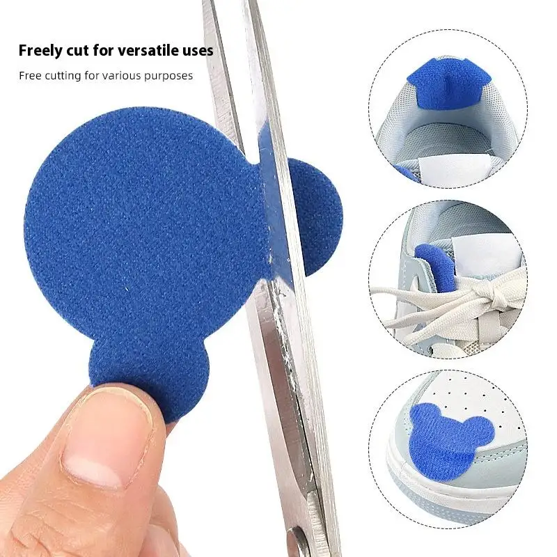 4 pçs sapatos esportivos remendos almofadas de sapato respirável remendo tênis protetor de calcanhar adesivo reparação sapatos calcanhar produto de cuidados com os pés