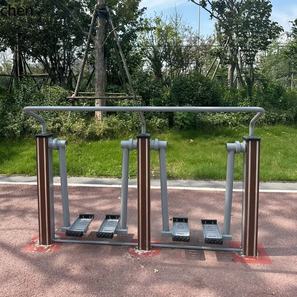 ZML Outdoor Fitness Path Combination Park Exercise Full Set Outdoor Fitness Path