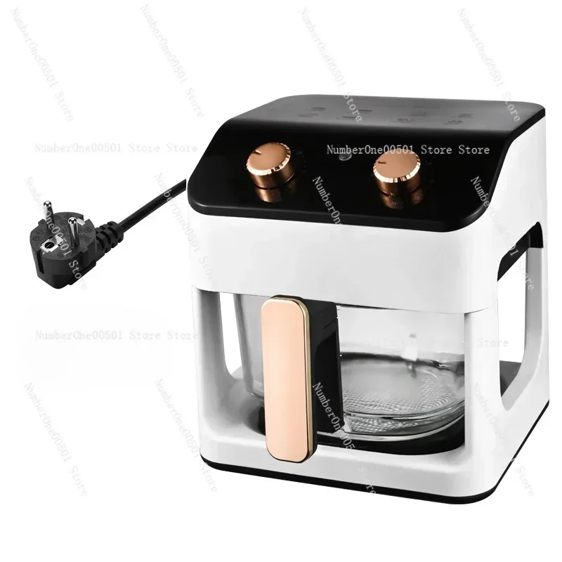 Air Fryer Intelligent Temperature Control Oven Household Transparent Visual Full Glass Pot Automatic Deep Frying Pan