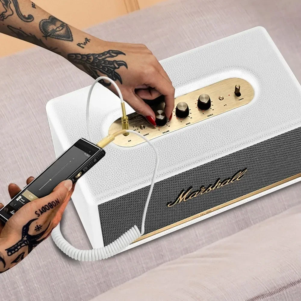 OFC كابل تمديد الحبل ل فيليبس المتكلم ، استبدال الربيع ملفوف Aux ، 3.5 مللي متر ، DCM2055 ، DCM2020 ، DCM230 ، DCM3060 ، DCM713