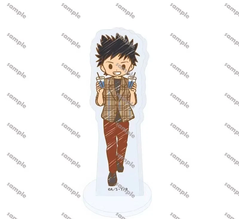 Game Squalo Hibari Kyouya Mukuro Tsuna Gokudera Belphegor Acrylic Stand Doll Anime Figure Model Cosplay Toy for Gift