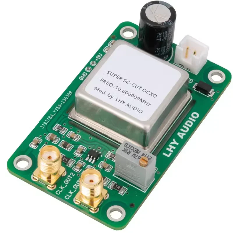 

LHY AUDIO square wave 10MHz 25MHz frequency dual output OCXO constant temperature crystal oscillator clock board upgrade