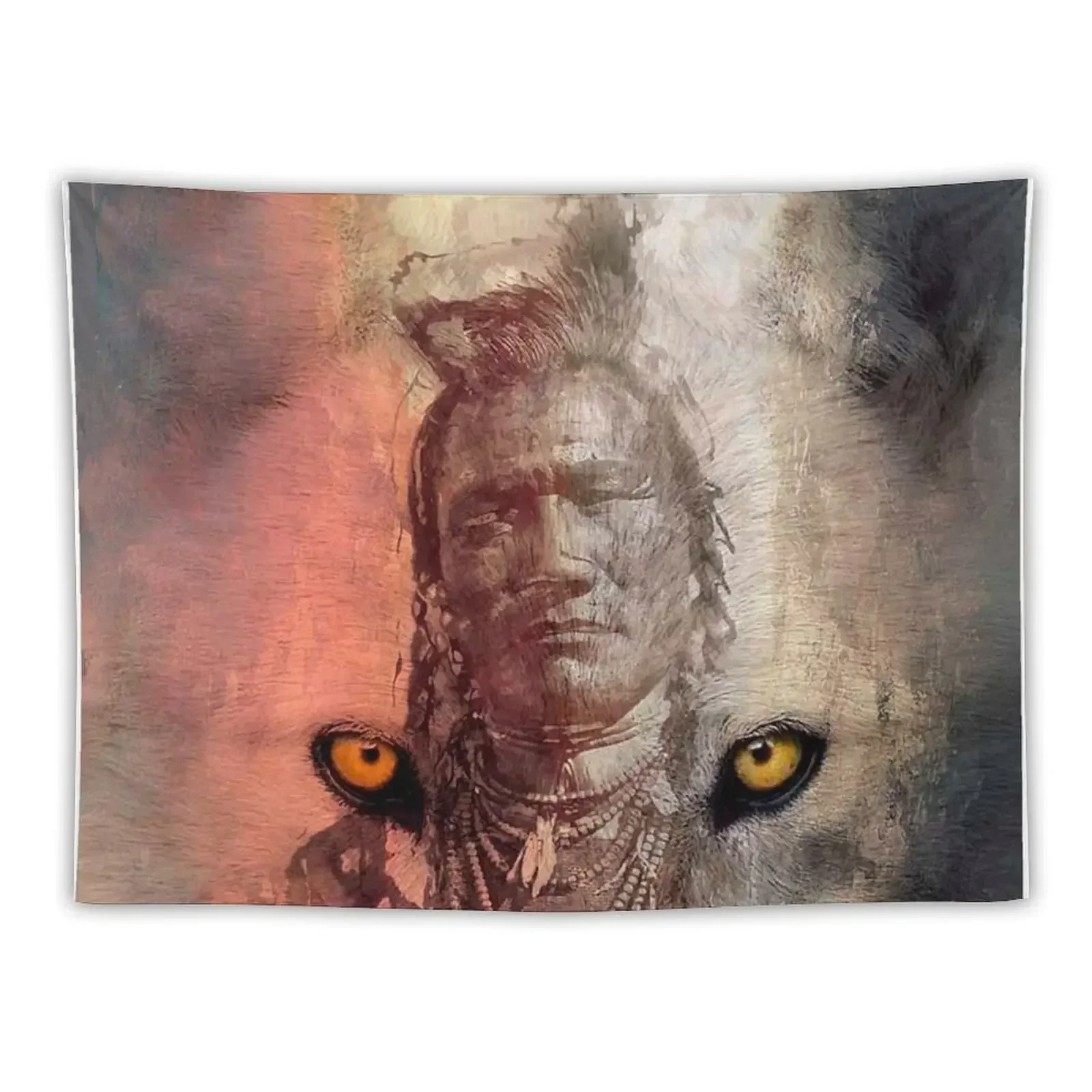 

Wolf Eyes Tapestry Aesthetic Home Decor Decoration Home Tapestry