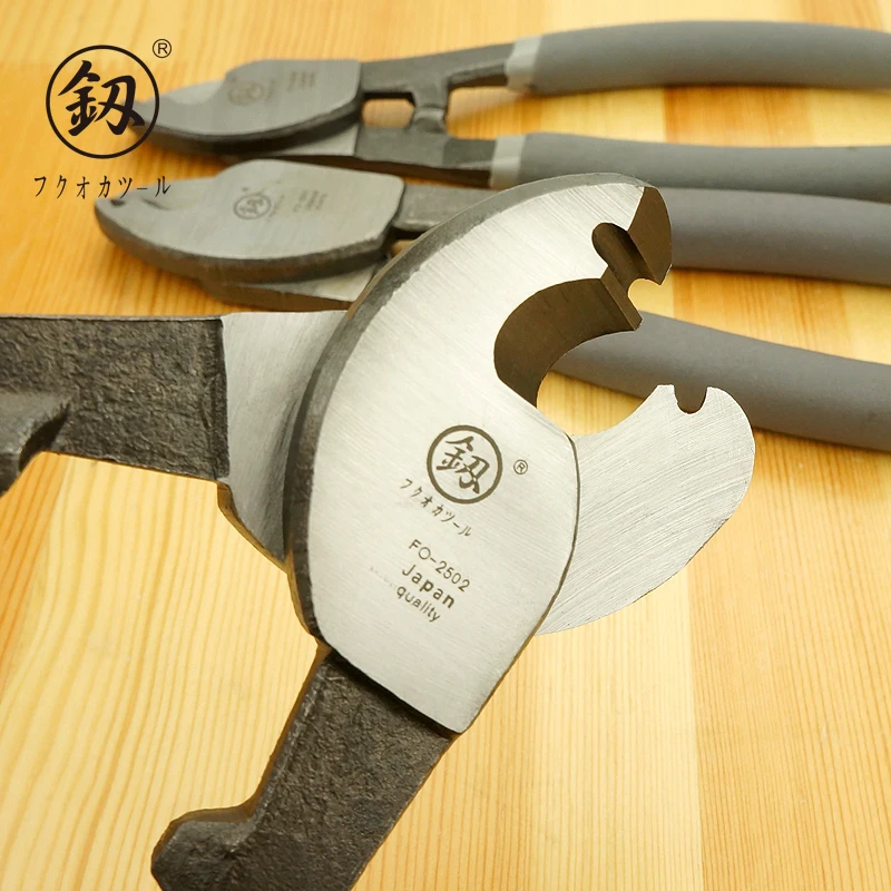 

Japan Fukuoka Tools and Tools Powerful Cable Cutters 6, 8, 10 Inch Broken Cable Wire Pliers