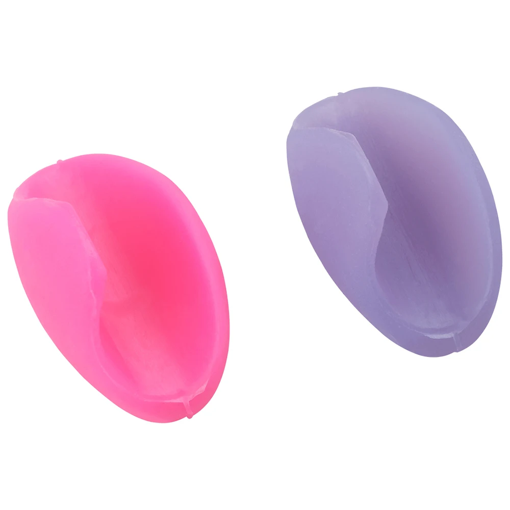 2Pcs Flute Rest Finger Rest Silicone Protector Locator Silica gel Thumb rest for Flute Woodwind Instrument Maintenance Accessory