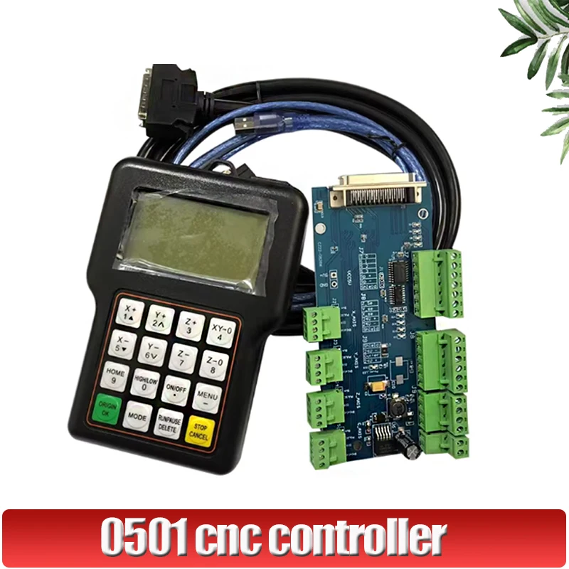 RichAuto DSP 0501 MACH3 3 Axis Motion Controller System Remote for CNC Router Controller