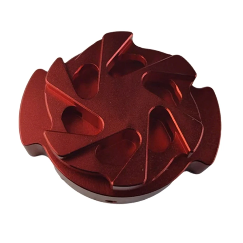 High Performances Weatherproof Motorcycle Gas Cover Aluminum Alloy Stylish Upgraded Suitable For Bike Modification