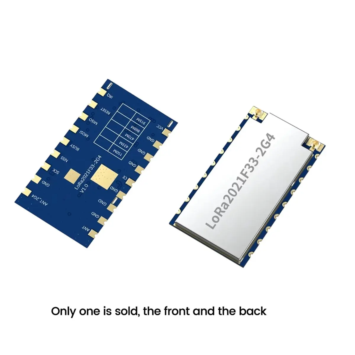 ✱LoRa2021F33-2G4 1W High Power LoRa Module FLRC Up to 2.6Mbps, Sub-GHz Sensitivity Up to -144dBm LR2021 Chipset 915MHz