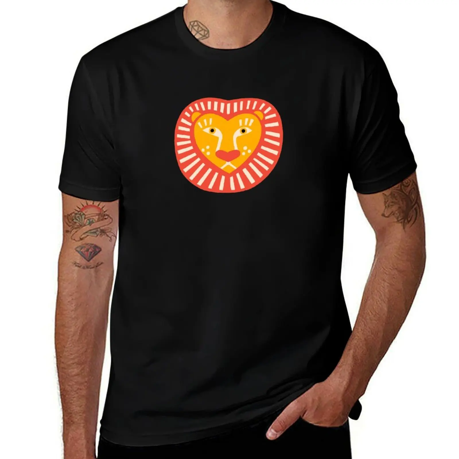 T-shirt COURAGEOUS HEART, t-shirt de sport basique à manches courtes