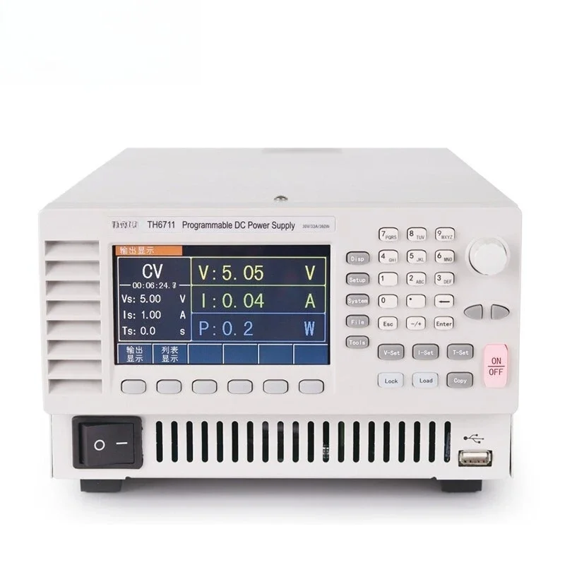 

TH6713 Programmable Switching DC Power Supply TH6711 6712 Single Output 30V/66A/720W