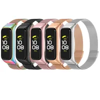 Metal Loop Band for Samsung Galaxy Fit 2 R220 Strap Wristband Magnetic Bracelet for Samsung Galaxy Fit 2 Watchband Replacement