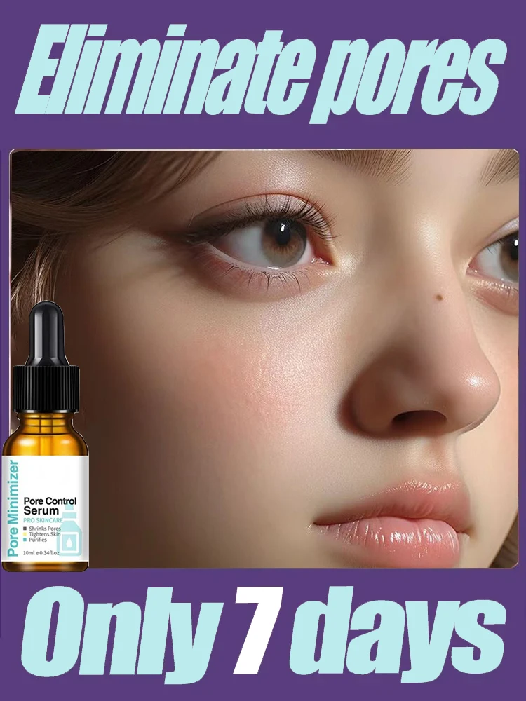 3rd Facial Pore Shrinking Serum Fine Pores Firming Skin Increasing Skin Elasticity Moisturizing Brightening Essence Skin Care