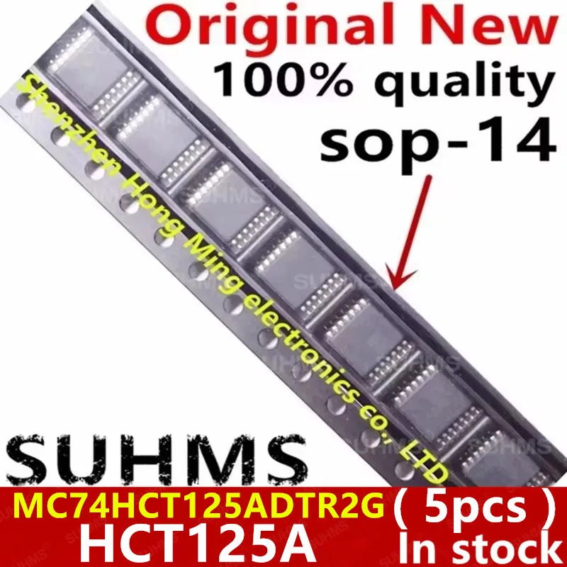 (5piece)100% New MC74HCT125ADTR2G HCT125A TSSOP-14 Chipset
