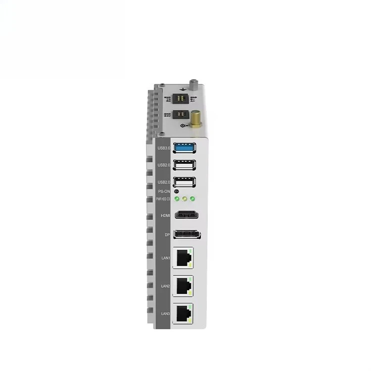 Codesys Customization Industrial Mini Pc Ibox J6412 8G 128G Edge Box PC EtherCAT Real-time Din Rail Box Mini Pc