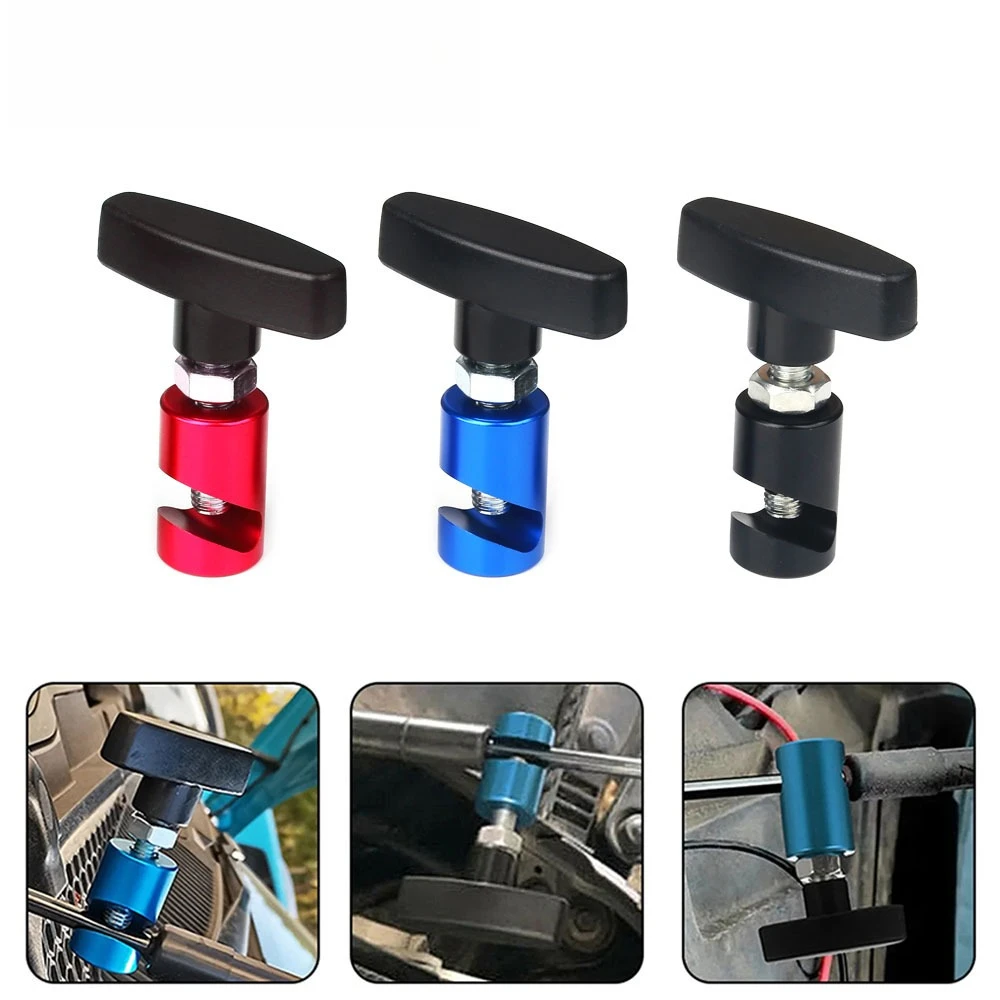 Engine Cover Lifting Support Rod Car Hood Holder Air Pressure Anti-Slip Fixing Clamp Accessories Absorber