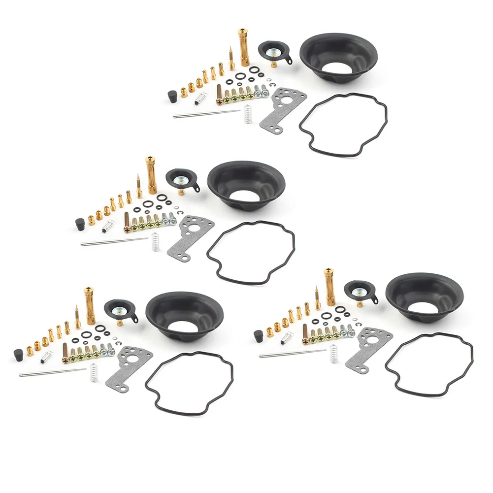 4x Motorbike Carburetor Rebuild Repair Kit Main Jet Sub Replacement for Yamaha VMAX V-Max 1200 VMX12 Vmax1200 1985-2007