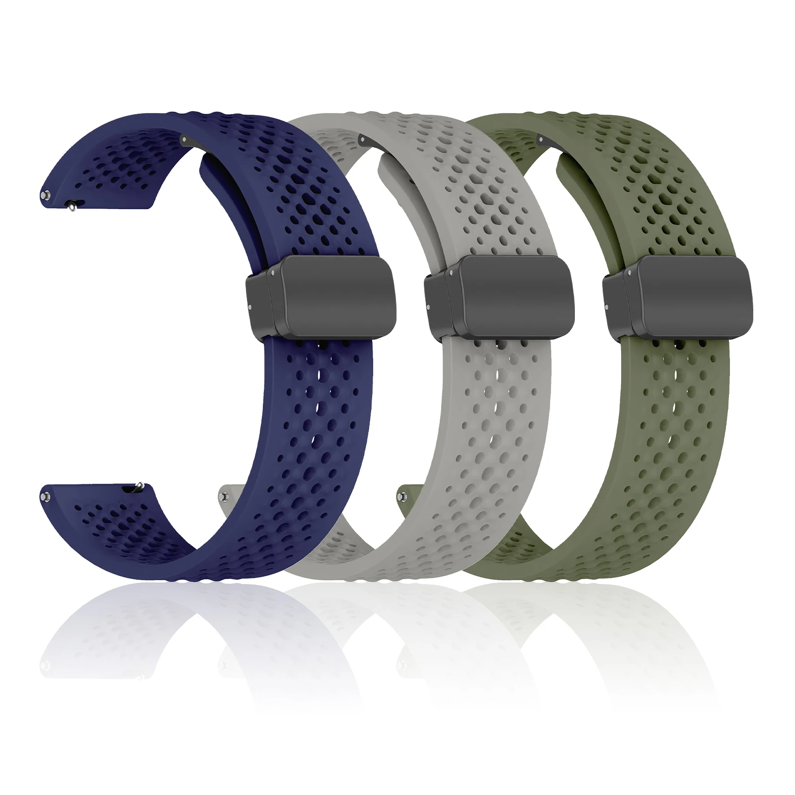 22mm Silicone Strap For Xiaomi - огляд і ціна Silicone Watch Band 22Mm