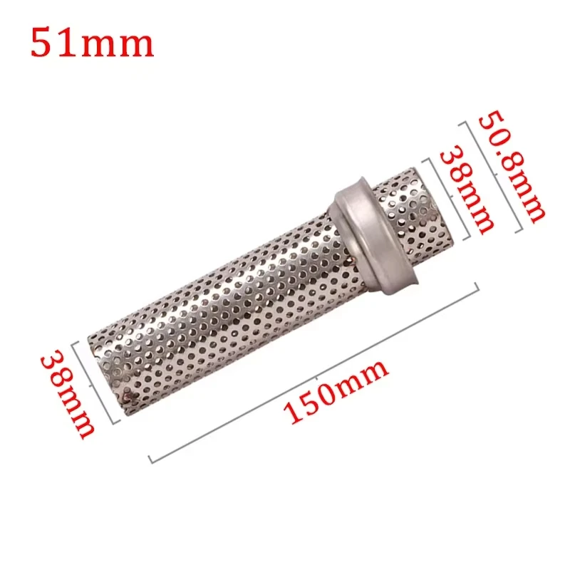 Motorrad 51mm 60mm DB Killer Katalysator Noise Sound Eliminator Auspuff Fluss Moto Escape Schalldämpfer Slip On Universal