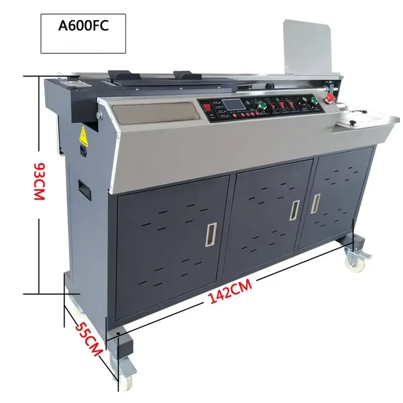 2026 Book Binding Machine Glue Automatic Book Cover Binding Machine Adhesive Hot Stamping Glue Binding Machine for