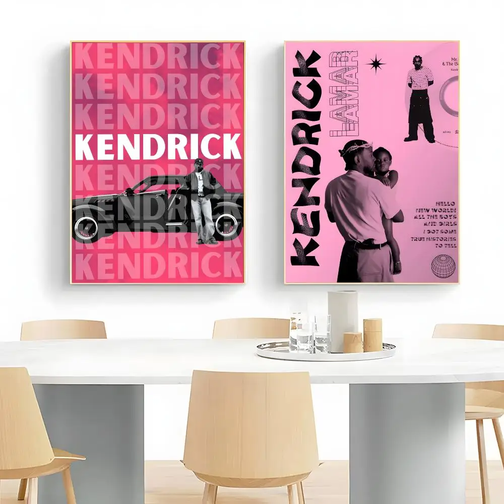 Conscious Rapper K-Kendrick Lamar Poster Wall Art Print Decorative Mural Home Decor Gift Unframed