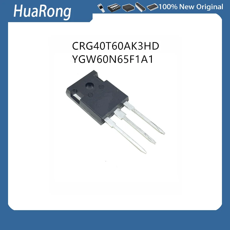 5Pcs/Lot  CRG40T60AK3HD G40T60AK3HD YGW60N65F1A1  YGW60N65F1 A1 TO-247