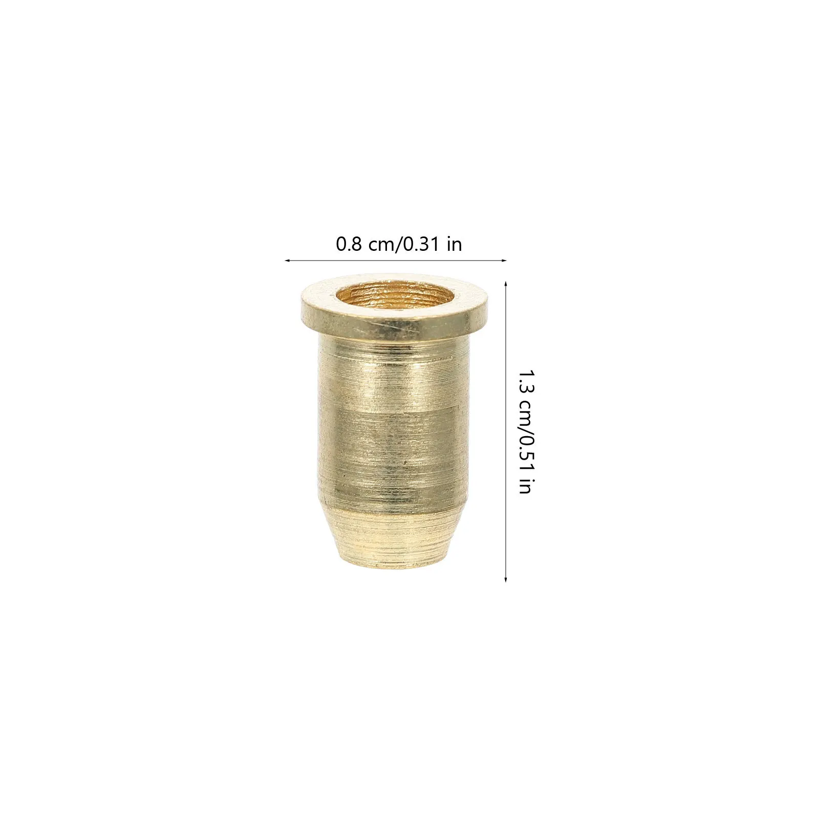 

6Pcs Electric Guitar String Caps Premium Metal Guitar String Holders Improve Resonance Delay Enhance Sound Quality