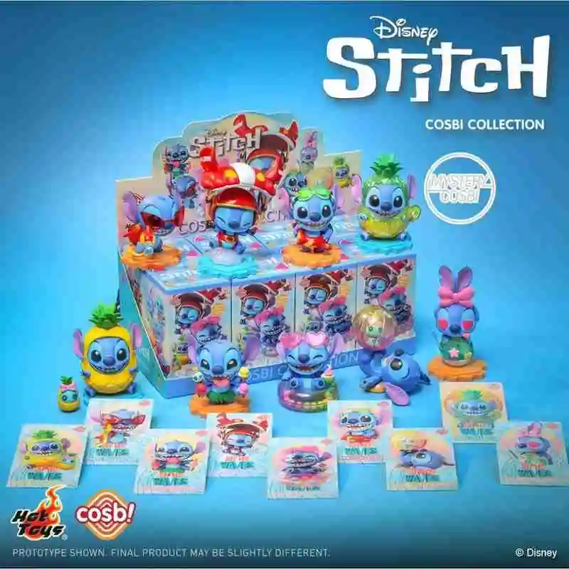 

Authentic Hot Toys Stitch Holiday Series Blind Box Handmade Cute Ornament Toy Gift Doll Mysterious Box Collection Ornament