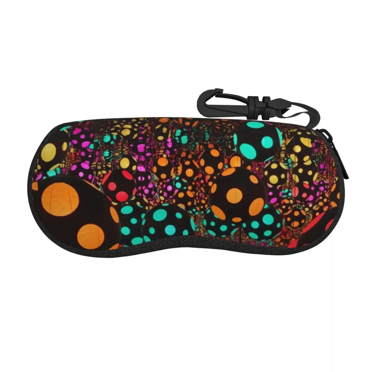 Yayoi Kusama Glasses Case Fashion Light Ball Colorful Mystery Sunglasses Box Anti-Pressure Eye Contacts Case