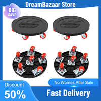 Rolling Cart Furniture Mover Universal Moving Tank Heavy Duty Lifter with Handle 18.5inch Lever 360° Swivel Wheel Easy Transport