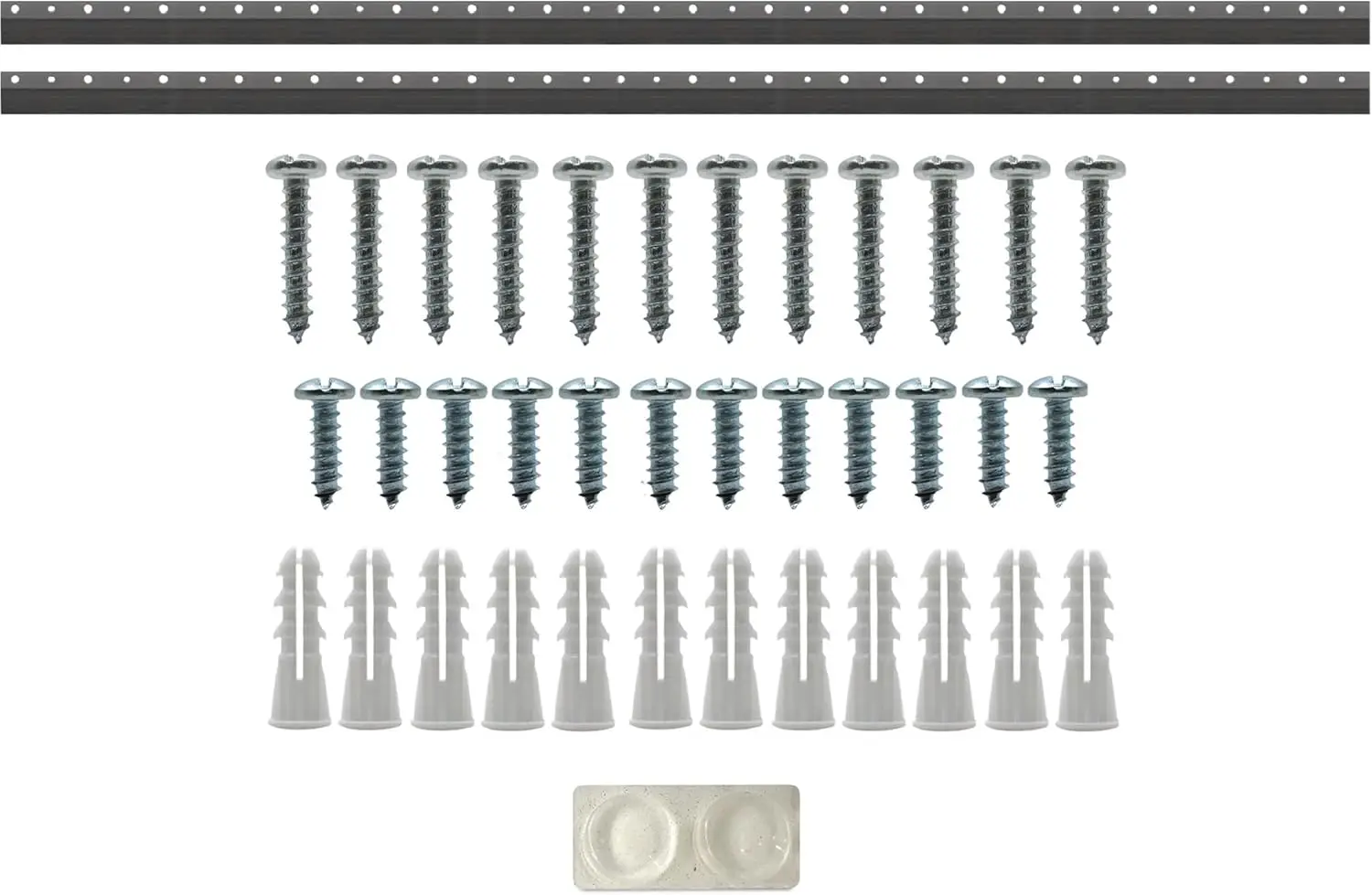 

PHS French Cleat Hanger 45 Inch Heavy Duty Picture Hanging Hardware & Mirror Hanging Kit Z Clip System Supports 225 lbs