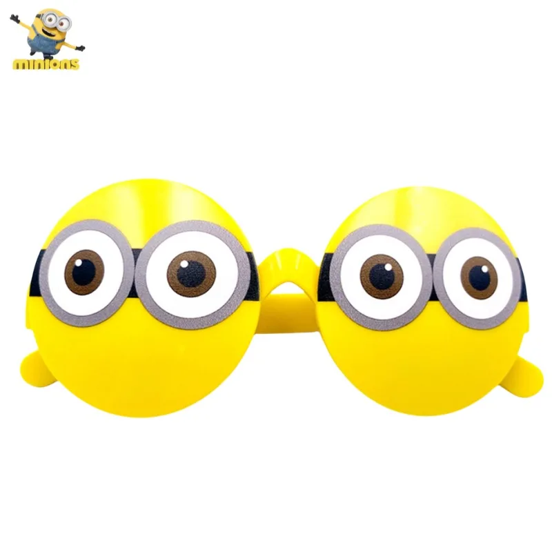 Despicable Me Minions Movie Anime Cartoon Children's 3D Glasses Creative Personality Circular Polarized Movie Glasses Wholesale