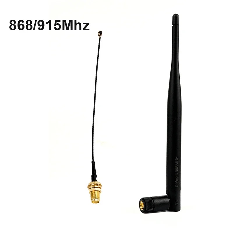 1/2/4 Set 868MHz/915MHz 5dBi Omni-directional LoRa Antenna SMA Male with Cable for LoRaWAN Meshtastic