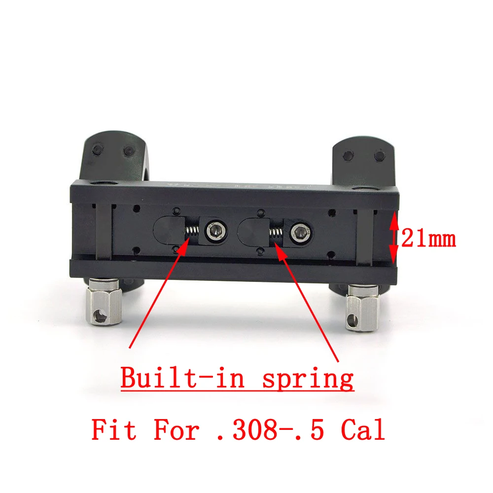 Visionking 30mm Spring Buffering Mount for Hunting Riflescope 21mm Picatinny Dovetail Rail Absorb Recoil Tactical Scope Bracket