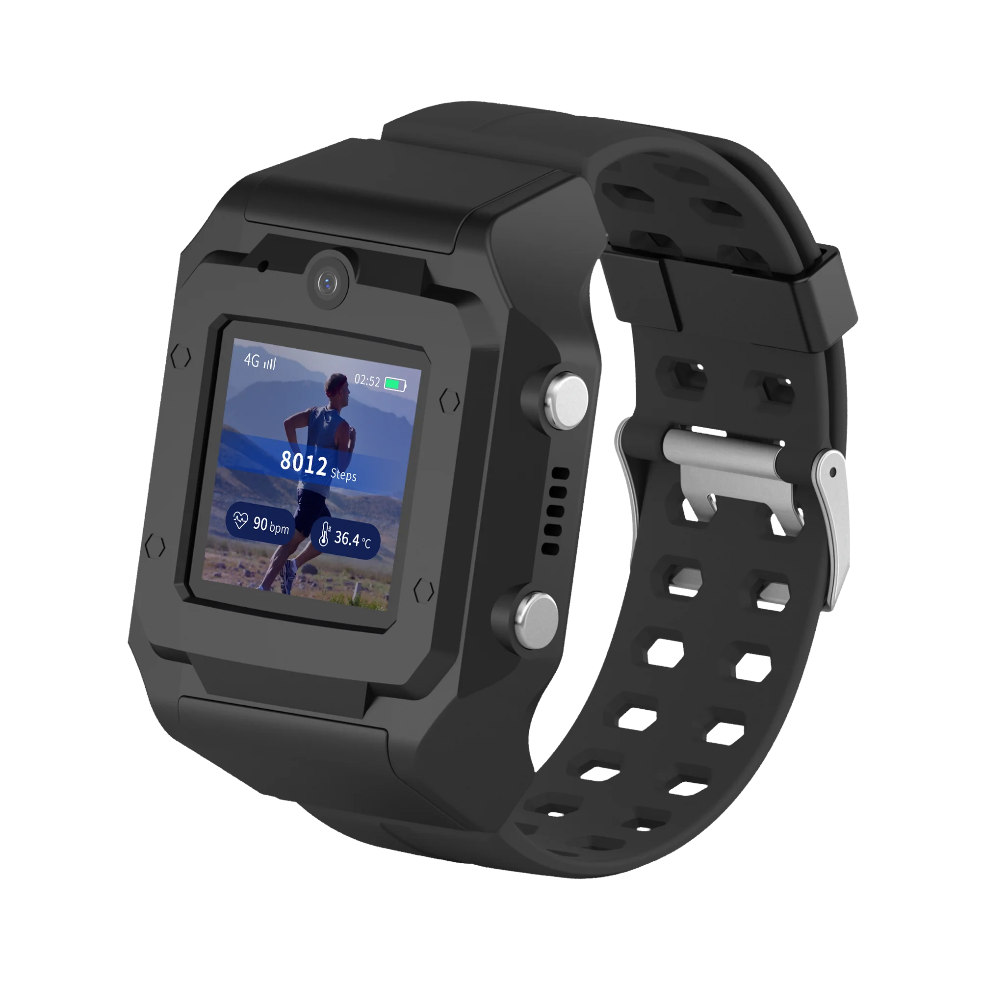 4G durable watch site friend maintenance worker watch with Hardware OEM and software customization for worksite management