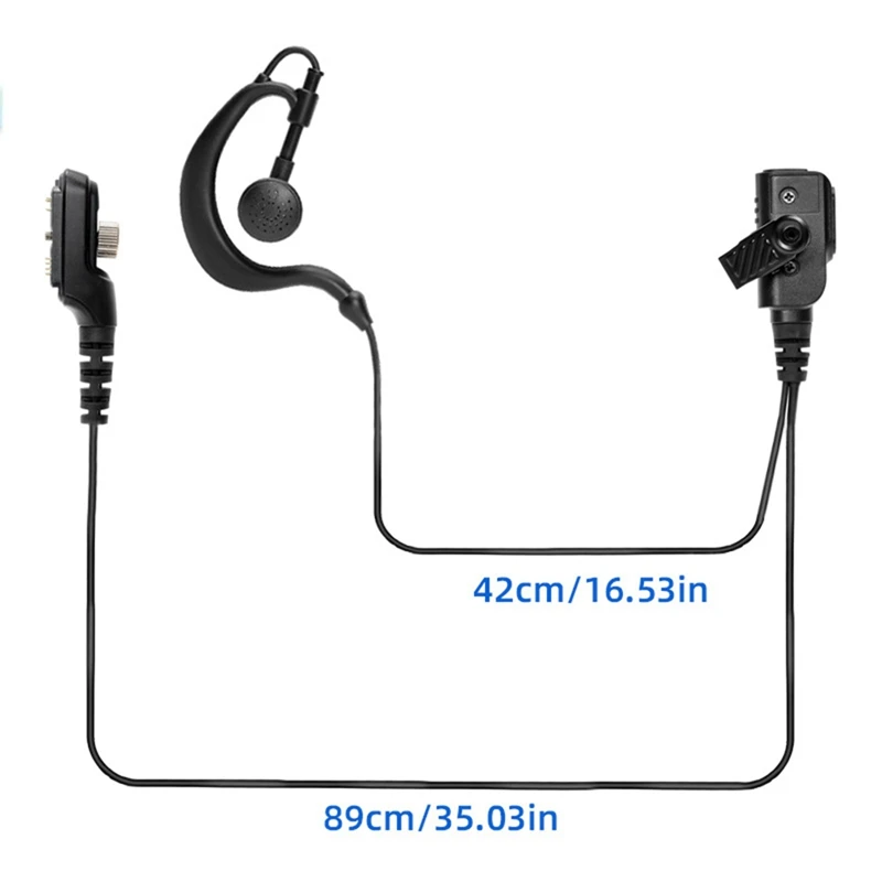 Headset Microphone For Hytera PD780 Intercom Headphone HP600/PT580 PLUS/PD700 Radio Headphone