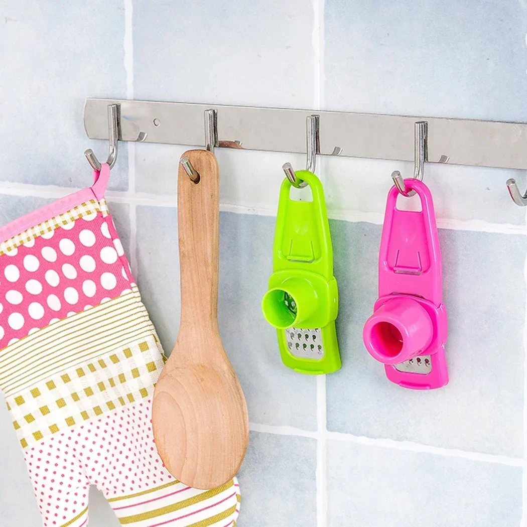 1PC Garlic Crusher Chopper Multi Functional Manual Ginger Garlic Grinding Grater Cutter Utensils Garlic Peeler Kitchen Tools NEW