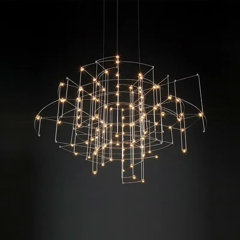 Moderne minimalistische creatieve Firefly restaurant hanglamp kledingwinkel receptie slaapkamer licht woonkamer hanglamp
