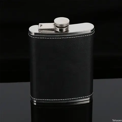 Outdoor Pocket Wine Bottle Pot Cup 9 Oz Mini Hip Flask Whiskey Wine Flask Stainless Steel Portable Metal Alcohol Men Flagon