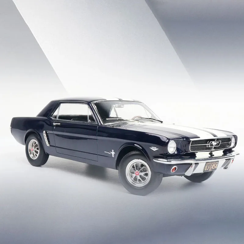 NOREV Modelo a Escala 1:18 del Auto Deportivo Clásico Mustang 289 de 1965, Réplica de Aleación, Exhibición Estática, Juguete Coleccionable, Regalo, Souvenir