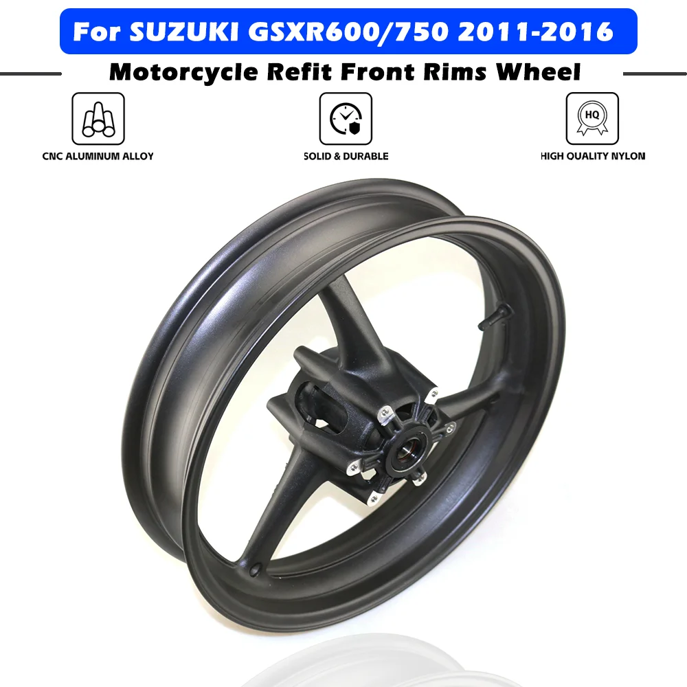 Motorcycle  High quality Wheel Rims For HONDA SUZUKI GSXR600/750 2011 2012 2013 2014 2015 2016 2017 2018 2019 2020 Wheels Rims