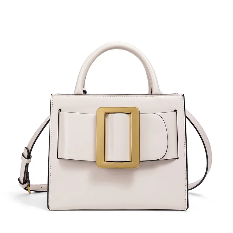 Chique handtas met gesp Dames 2026 Nieuwe hoge kwaliteit Trend Exquise luxe schoudertas Onderscheidend ontwerp Kunstleer Crossbody tas