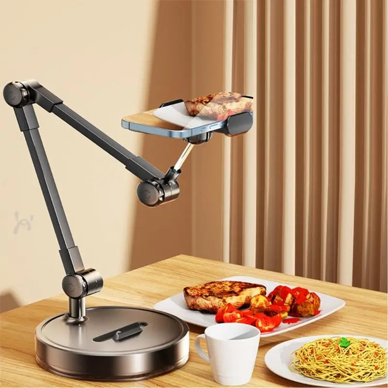 

Overhead Phone Stand,Height and Angles Adjustable Overhead Phone Mount for Filming, Meeting,Live Streaming F19E