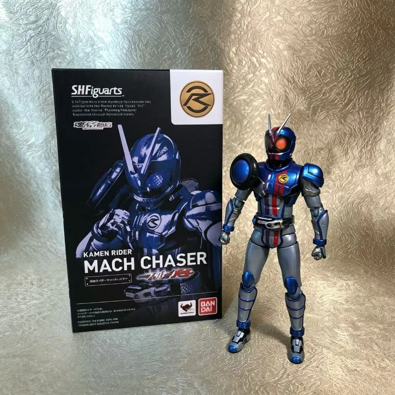 

Original Studio Bandai S.H.F Kamen Rider Blue Mach new movable figure doll model toy collection ornament holiday gift