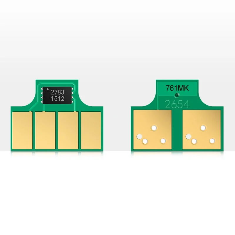 For HP 761 Ink Cartridge Chip New Upgrade Chip Compatible For HP DesignJet T7100 T7200 Printer CM991A CM992A (MBK C M Y GY DGY)